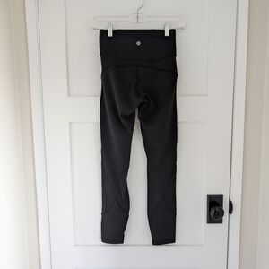 Lululemon In Movement Black High-Rise Tight, 25" Inseam, Size 4